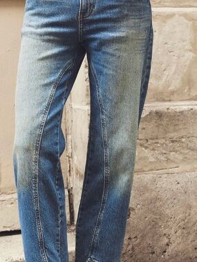 We The Free Tinsley Baggy High Rise Straight Leg Jeans